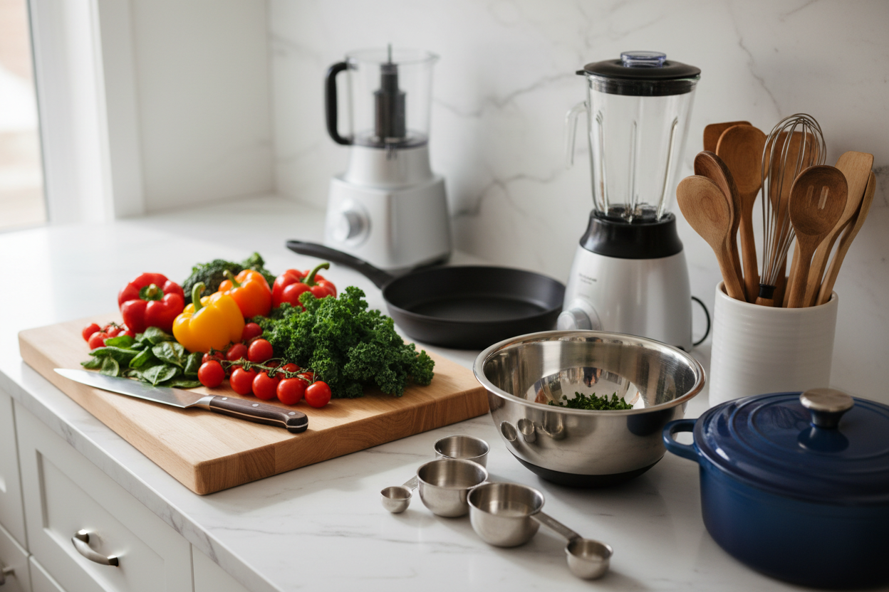 Healthy & Easy Home Cooking: Essential Kitchen Tools for Busy Americans